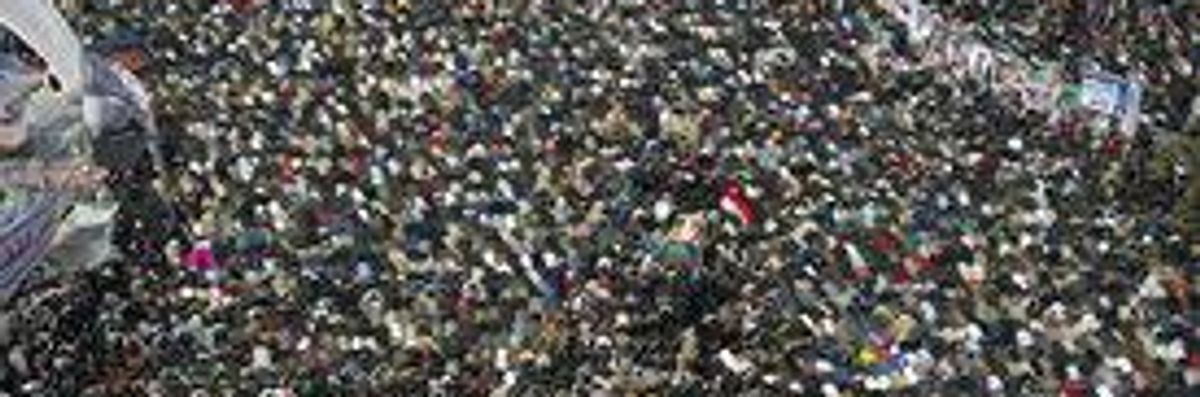 Egyptians Hold 'Farewell Friday'