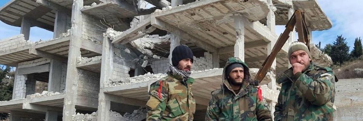 Pro-government Syrian forces