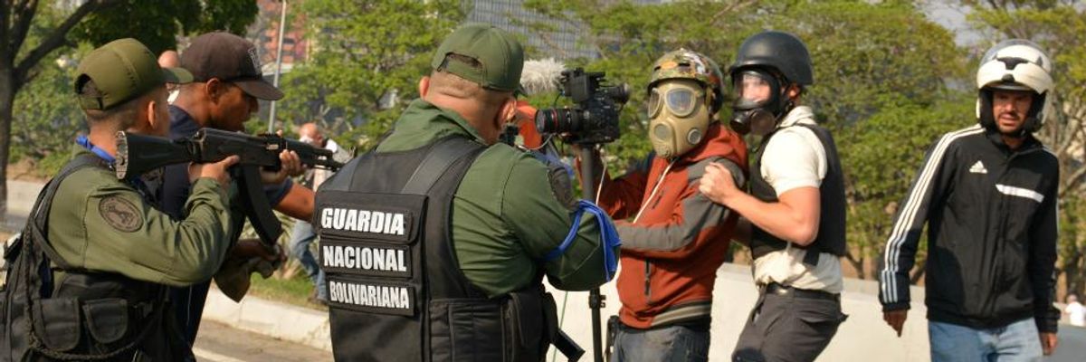 "If This Isn't an 'Armed Coup,' Then What the Hell Is?" US Denounced for Backing Attempted Overthrow in Venezuela