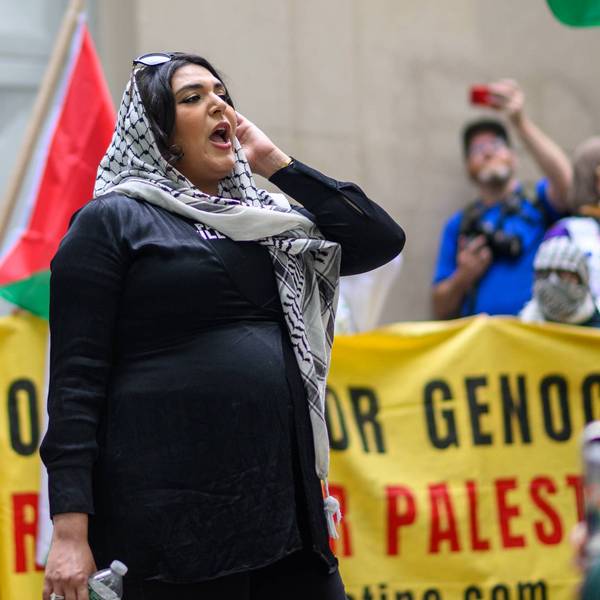 Pro-Palestinian Activists Protest On Nakba Day In New York City