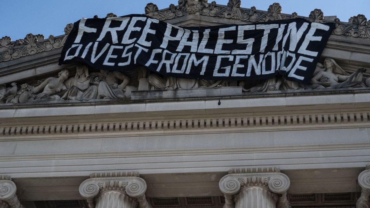 Pro-Palestinian Demonstrators Rally In Brooklyn