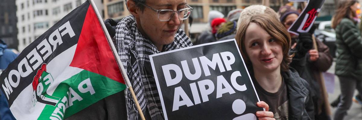 Pro-Palestinian Jewish Americans protest AIPAC and New York's Democrat Senators