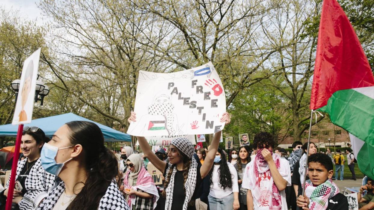 Pro-Palestinian protest continues at University of Michigan
