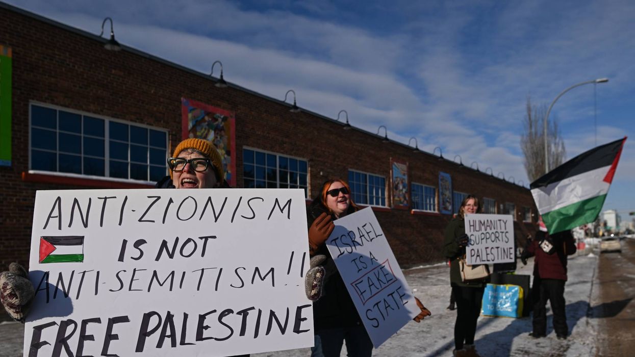 Pro-Palestinian Protest In Edmonton