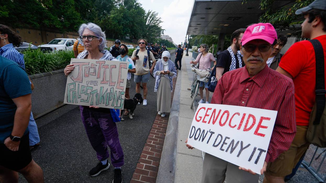 Pro-Palestinian protest in Washington DC