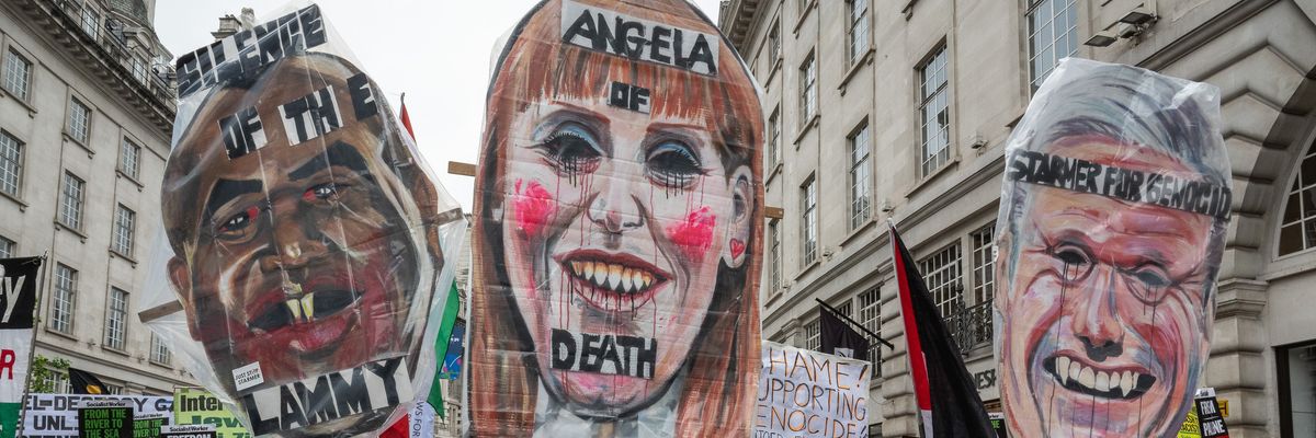 Pro-Palestinian rights advocates