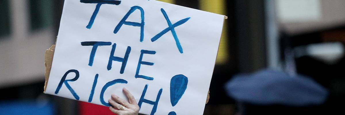 Pro-Union Supporters Hold March At New York City Hall To Wall Street