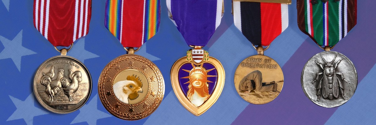 Profiles in Cowardice medals