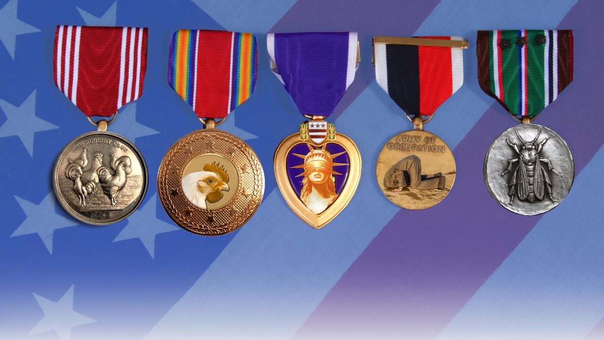 Profiles in Cowardice medals