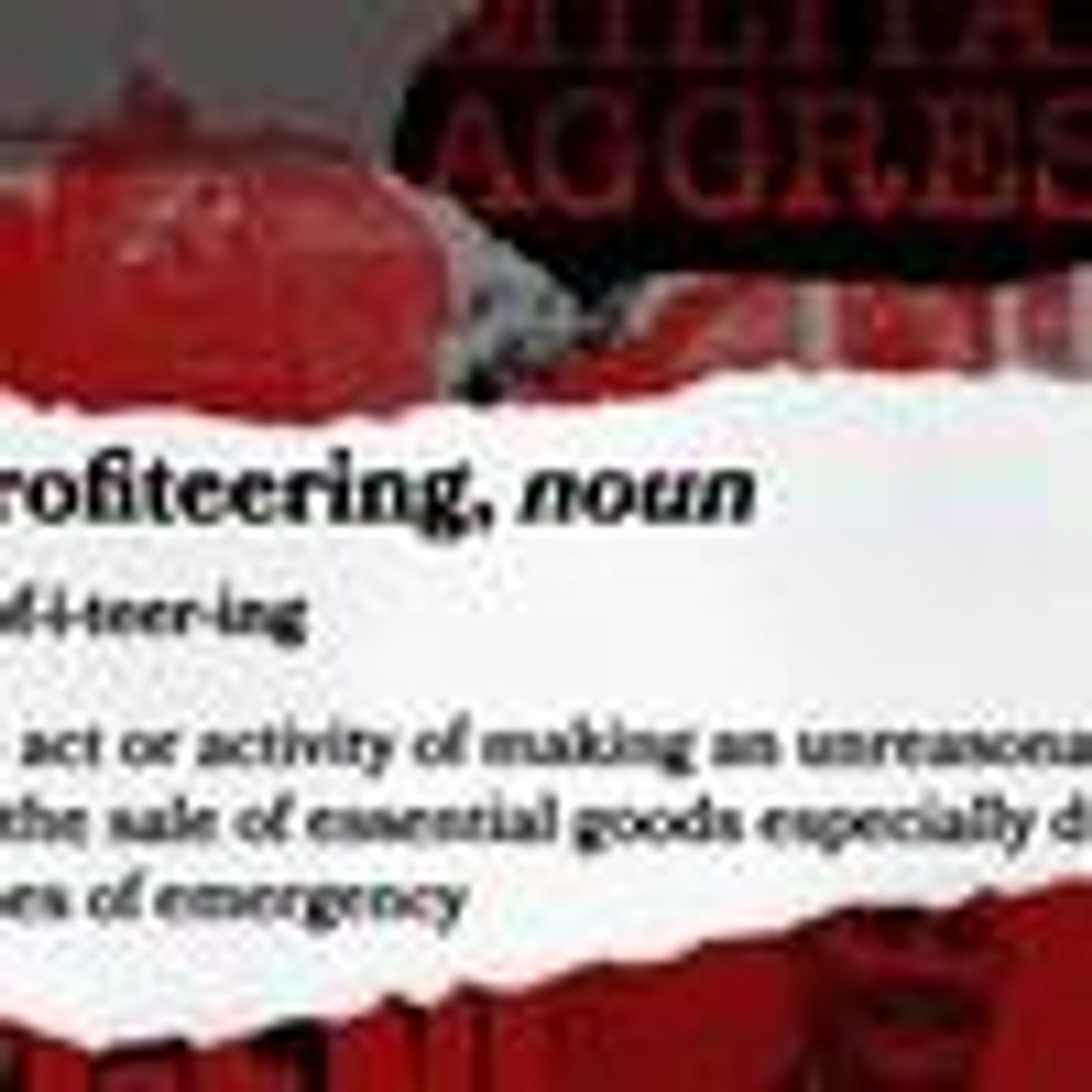 profiteering