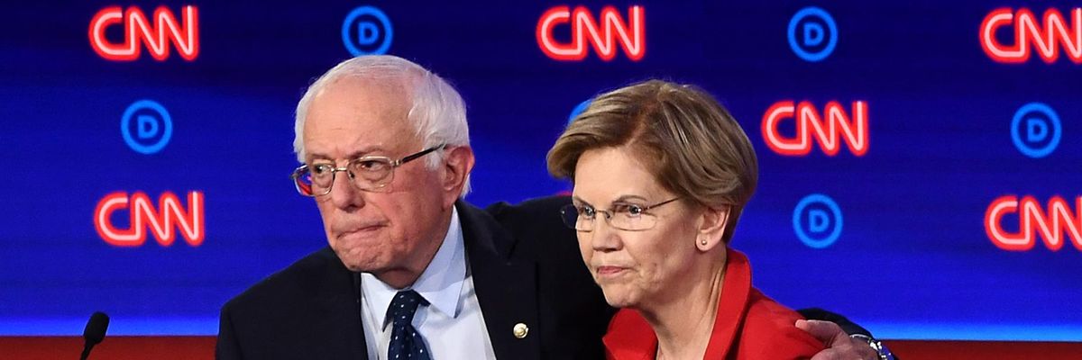 Are Sanders and Warren Throwing a Lifeline to the Military-Industrial Complex?