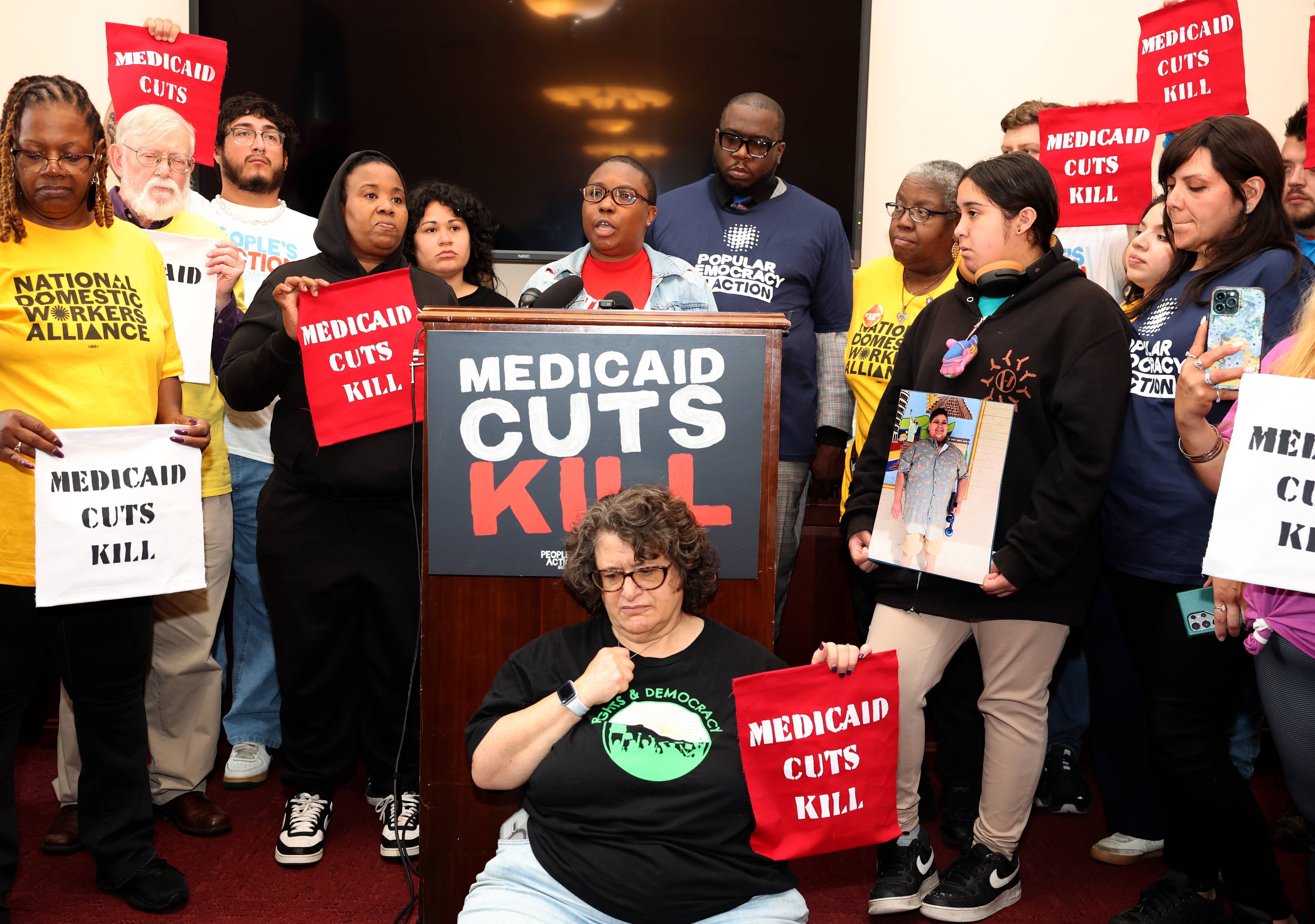 Proposal To Cut Medicaid Cuts Draws Constituents To Capitol Hill In Opposition, Triggers Demands To Protect Working Families In House Budget