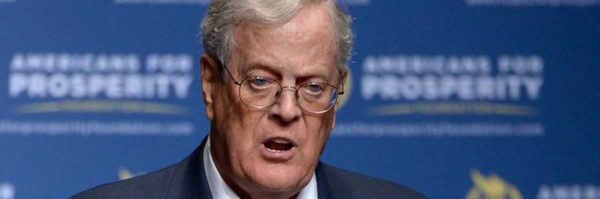 David Koch's Monstrous Legacy