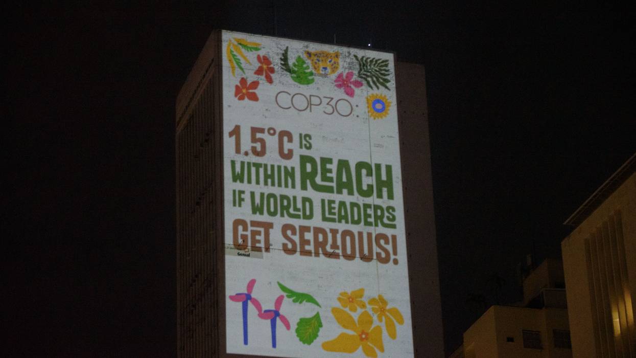 Protest against COP30 in Rio de Janeiro