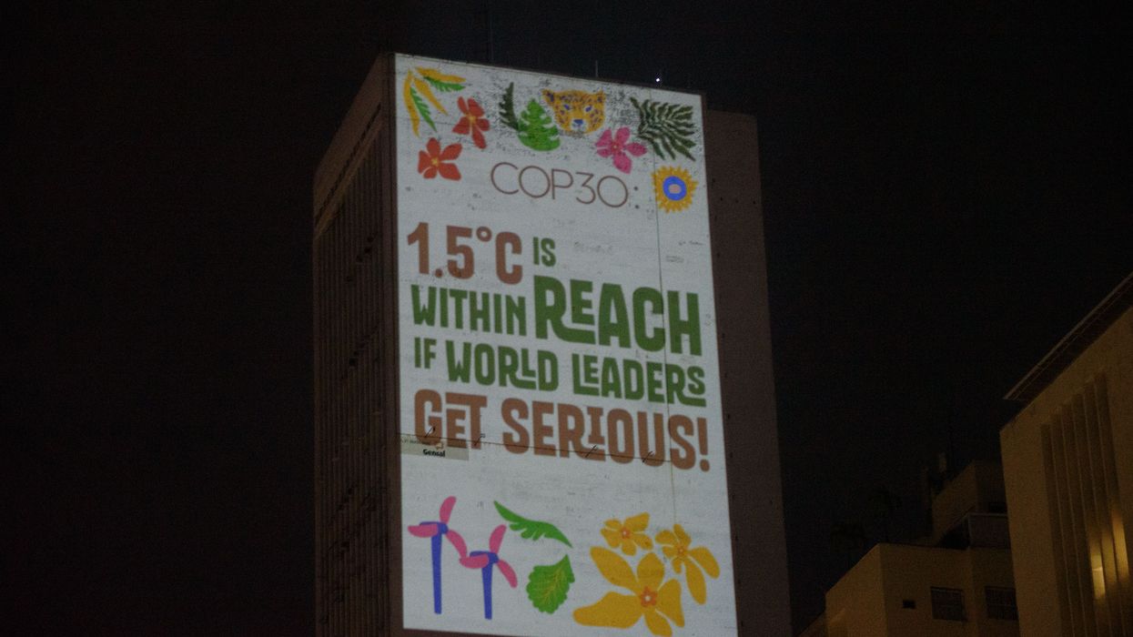 Protest against COP30 in Rio de Janeiro