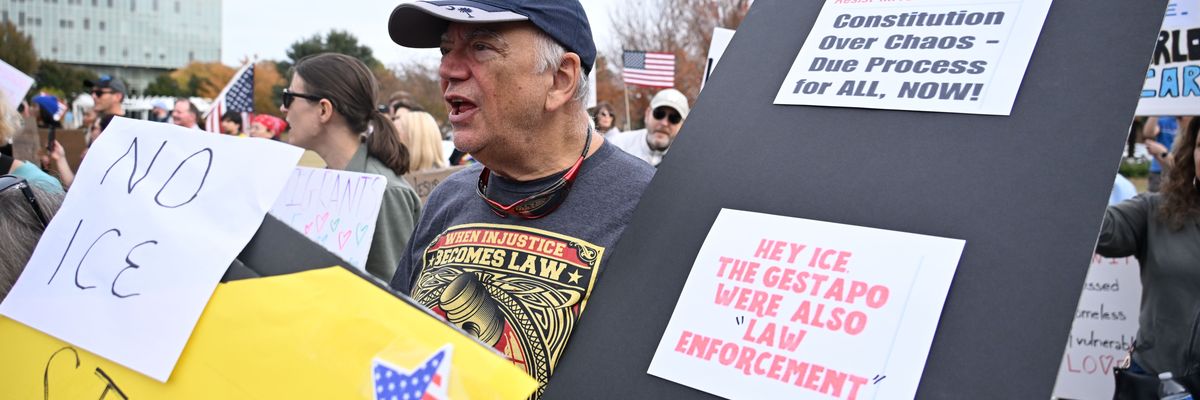 Protest against ICE raids and Border Patrol in Charlotte NC