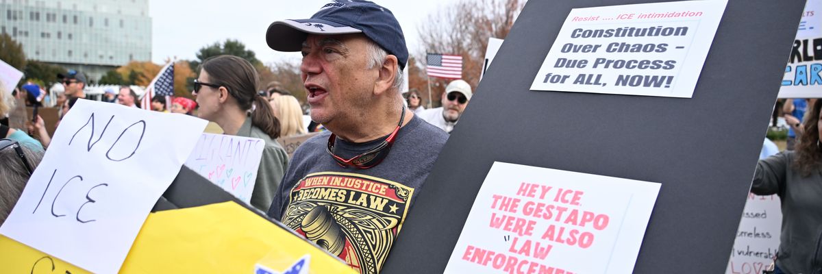 Protest against ICE raids and Border Patrol in Charlotte NC
