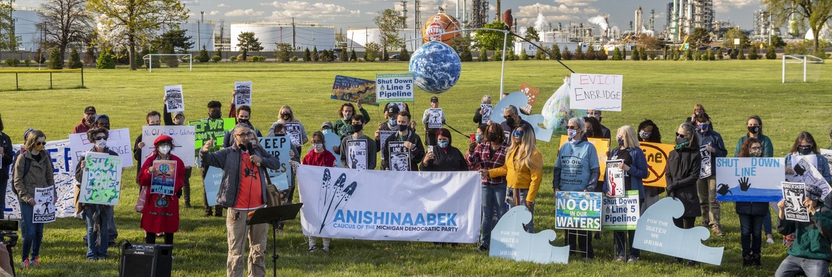 Protest against Line 5