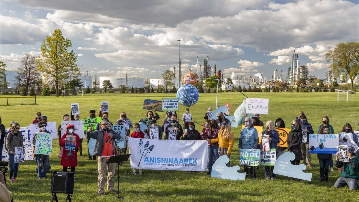 Protest against Line 5