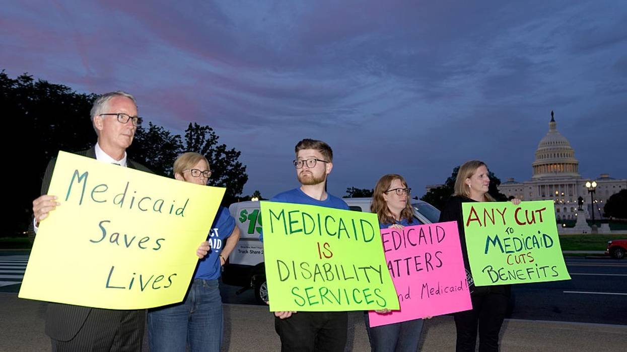 Protest against Medicaid cuts