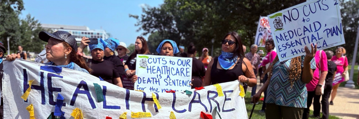 Protest against Medicaid cuts