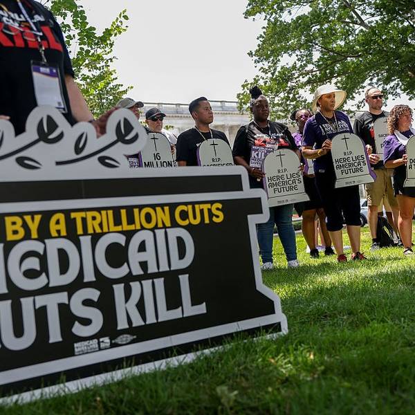 Protest against Republican Medicaid cuts