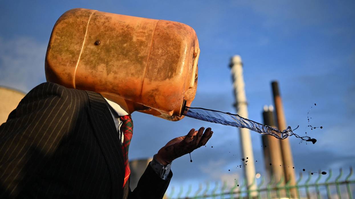Protest at COP26