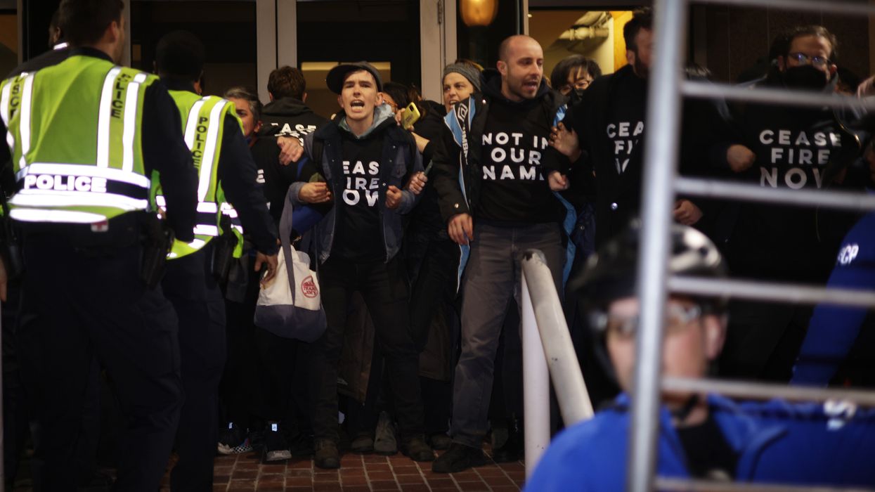 Protest at DNC headquarters