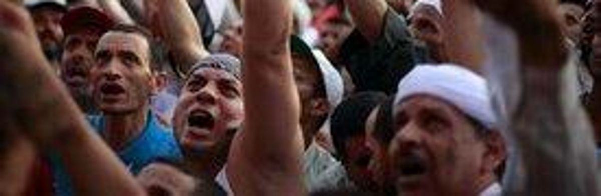 Many Factions, One Demand in Tahrir Square: 'Down with Military Rule!'