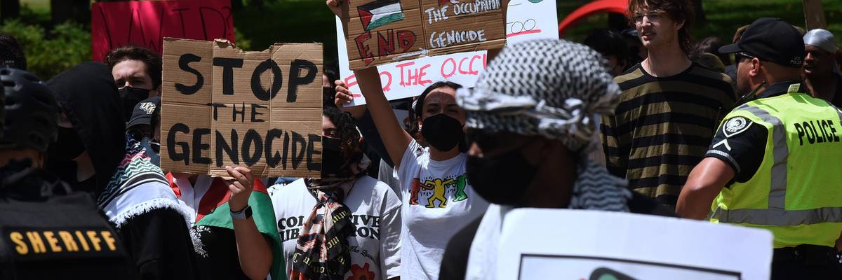 Protest at the University of Central Florida