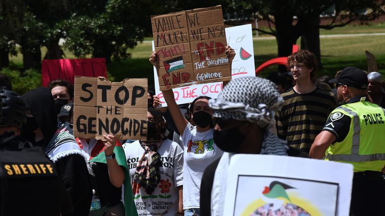 Protest at the University of Central Florida