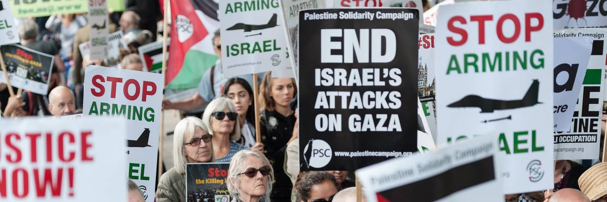 Protest for Palestine in London