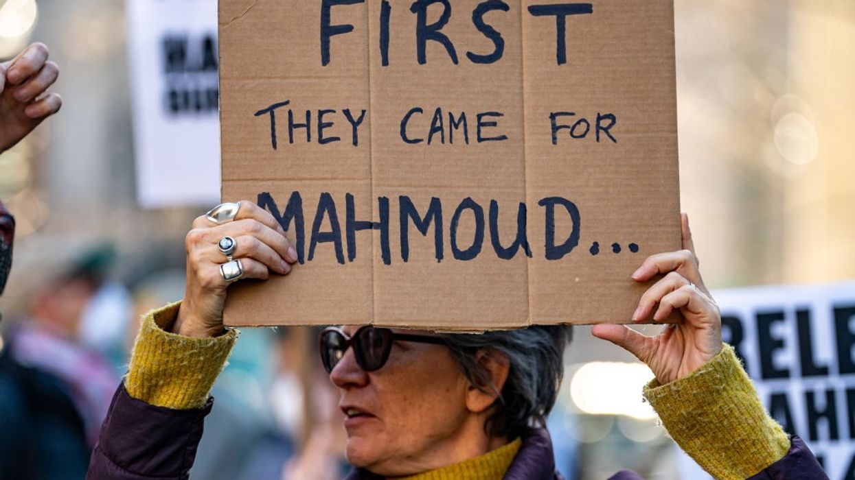 Protest Held Against ICE Arrest Of Pro-Palestinian Activist Mahmoud Khalil