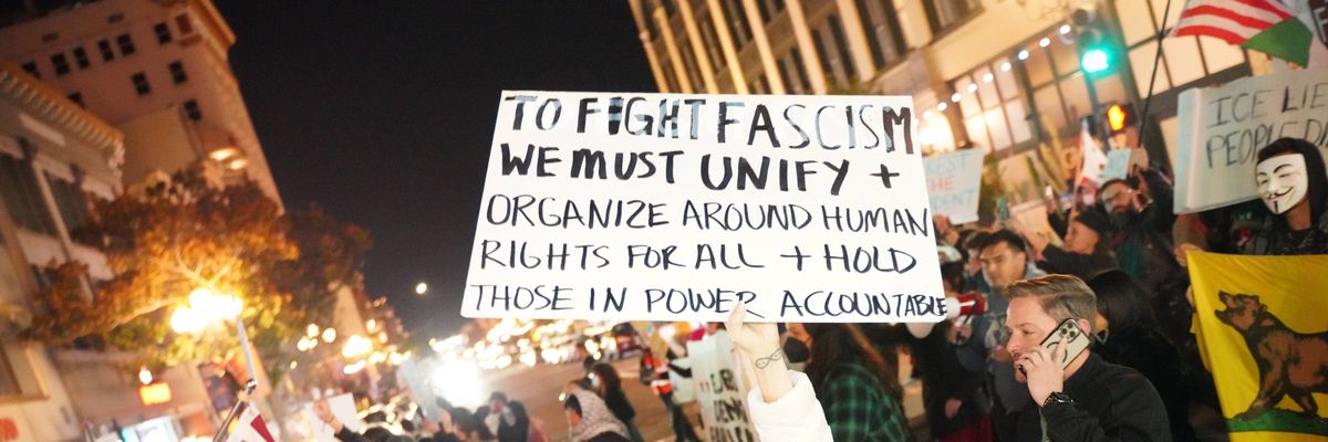 Protest held against ICE in San Diego