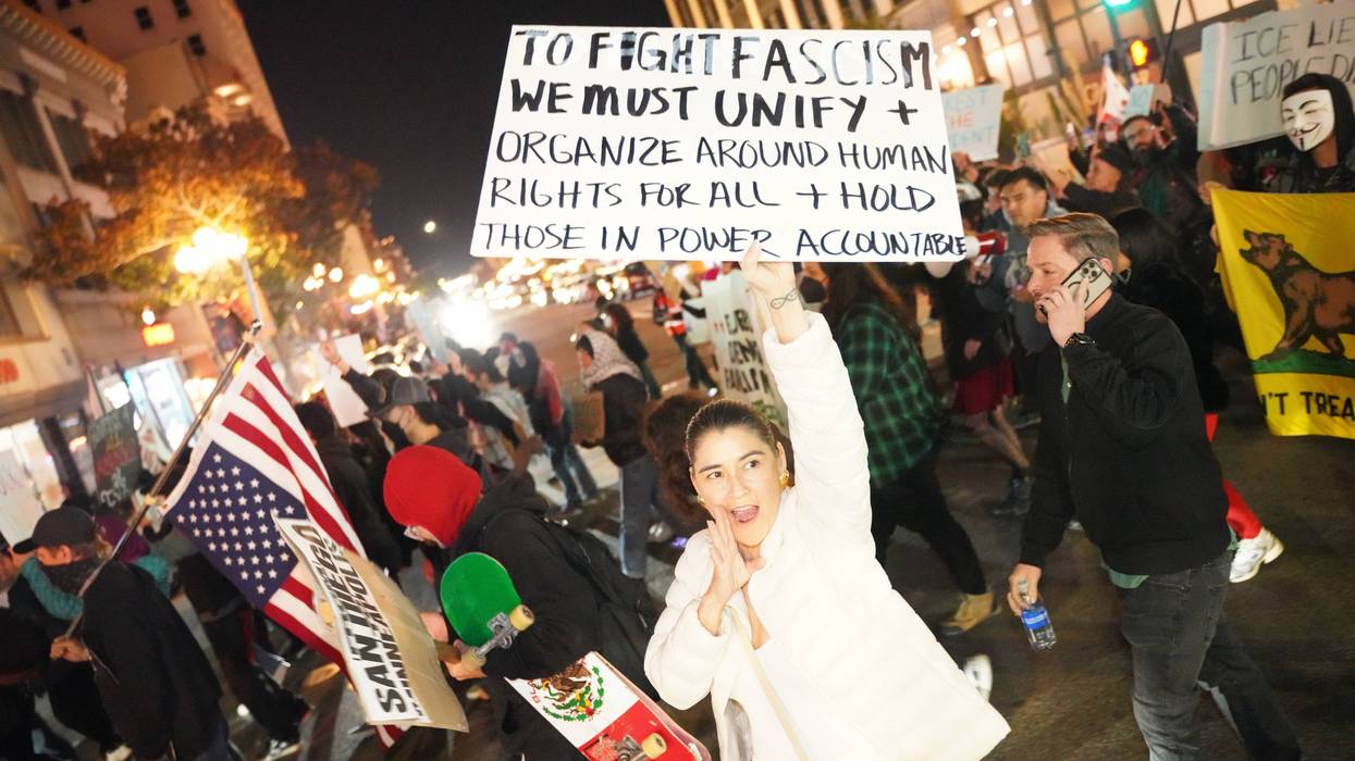 Protest held against ICE in San Diego