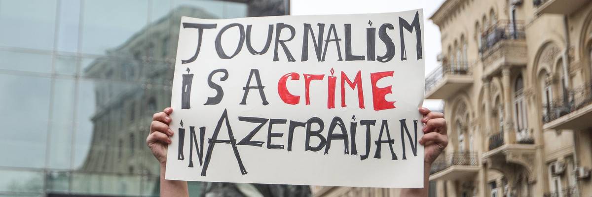 Protest in Aberbaijan.