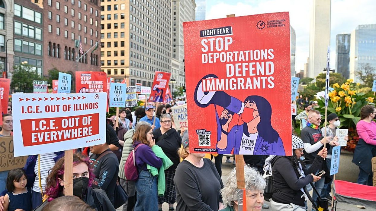 Protest in Chicago against ICE