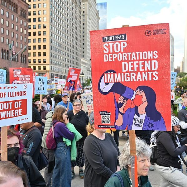 Protest in Chicago against ICE