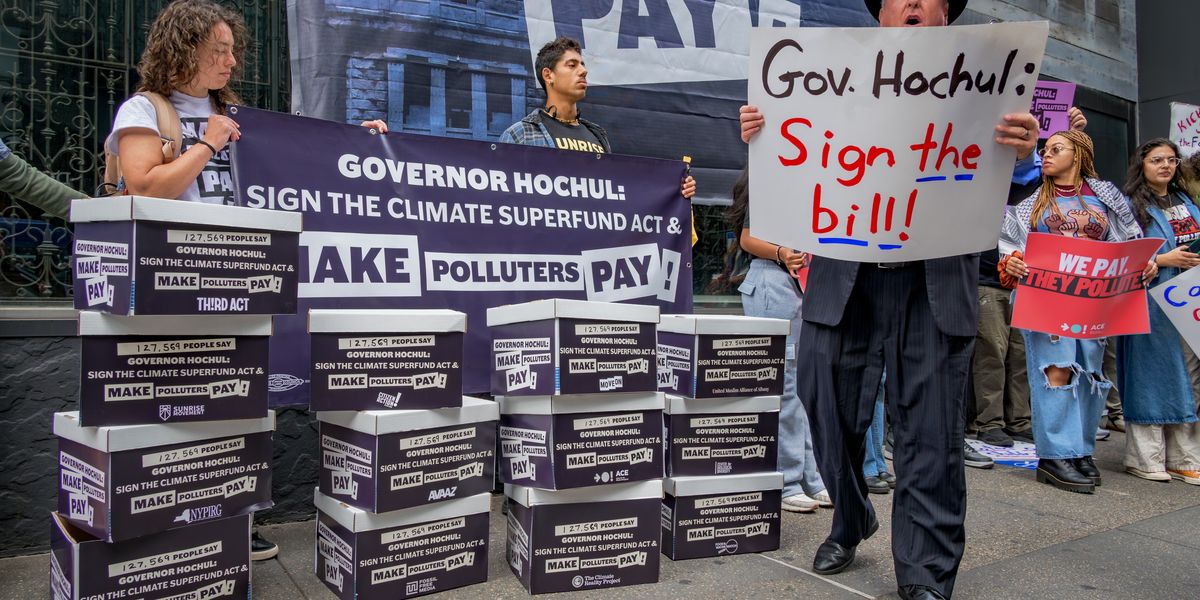 NYC's Bold Move: Making Big Oil Pay for Climate Change Damages!