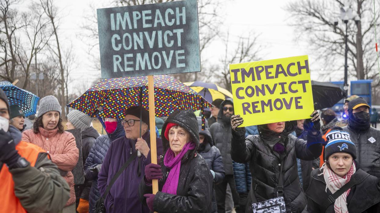 Protest of Trump Visit to Detroit