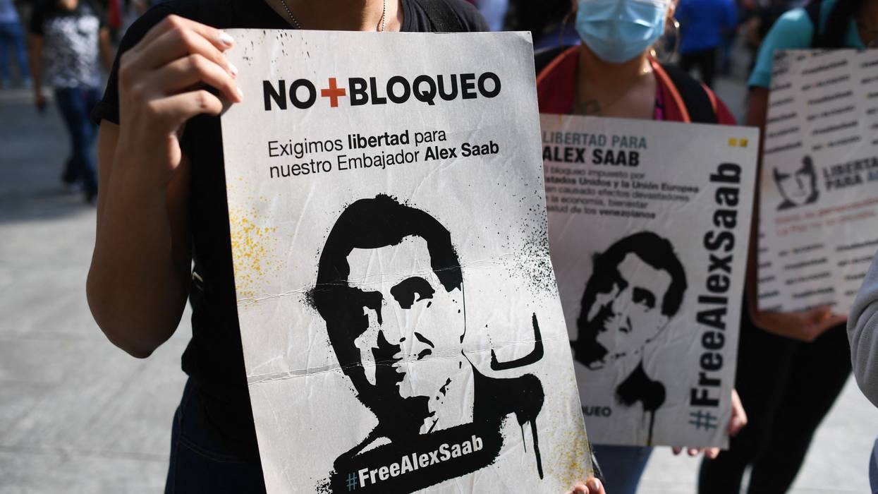 Protest to free Alex Saab