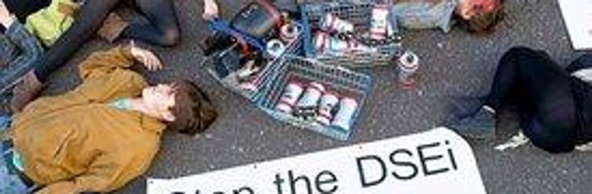 Companies Ejected From London Arms Fair for 'Promoting Cluster Bombs'