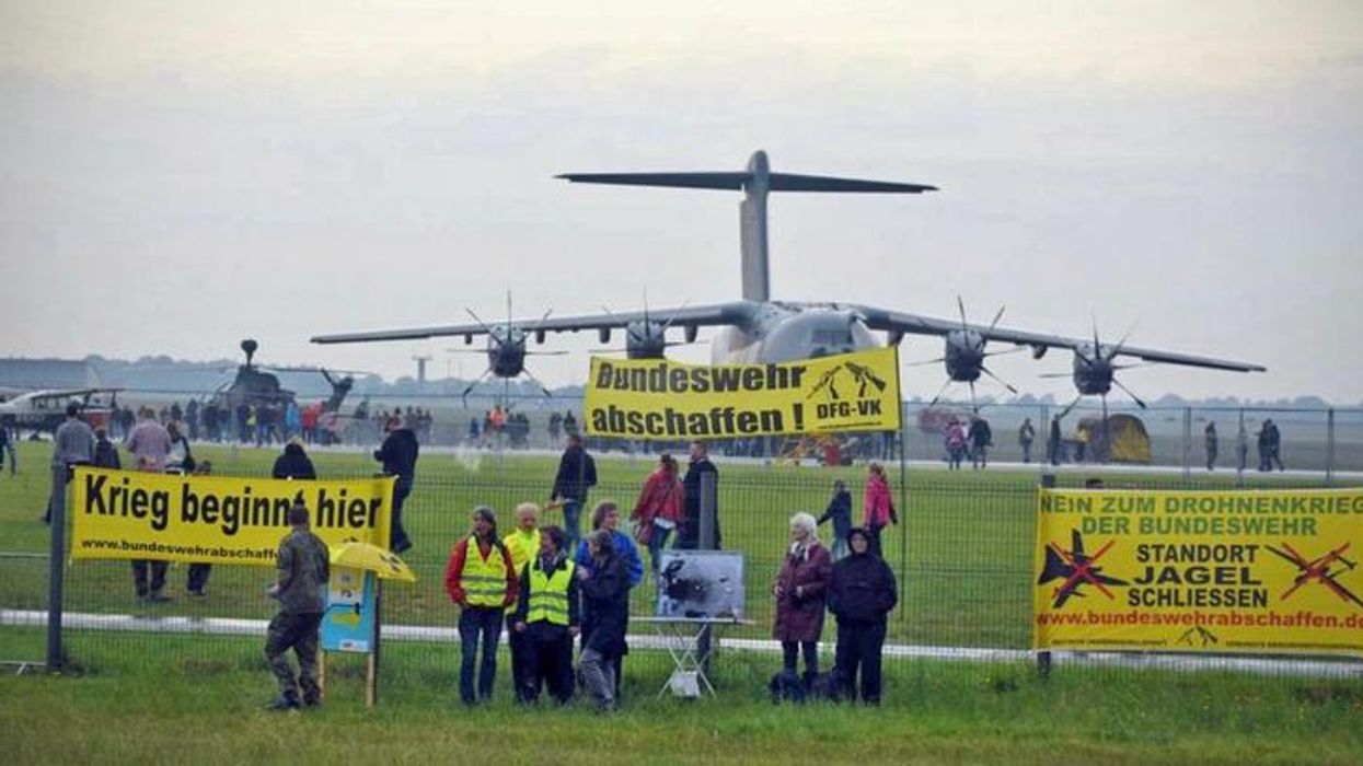 Activists and Parliamentarians Join Together to Prevent Armed Drones in Germany