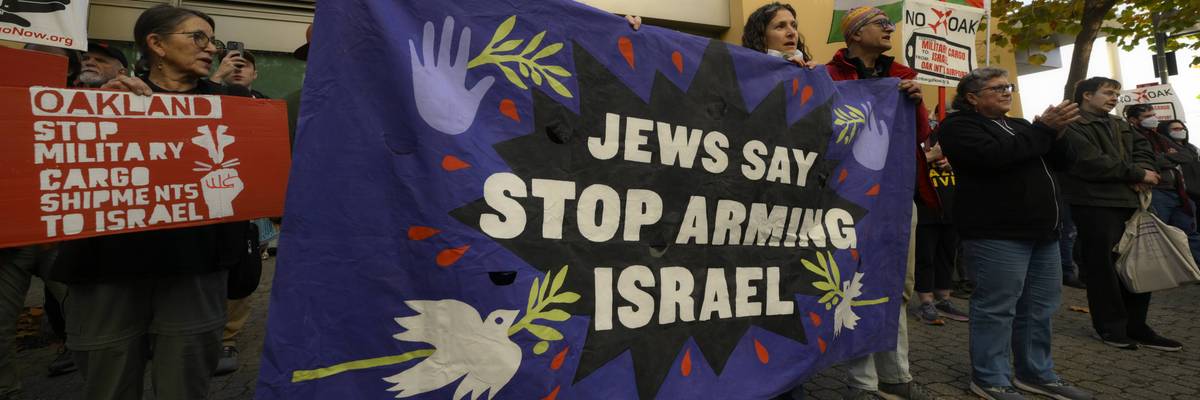 Protesters block Port of Oakland to stop military shipments to Israel