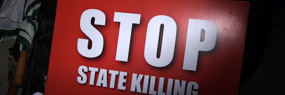 Protesters Call For End To Death Penalty Outside Supreme Court
