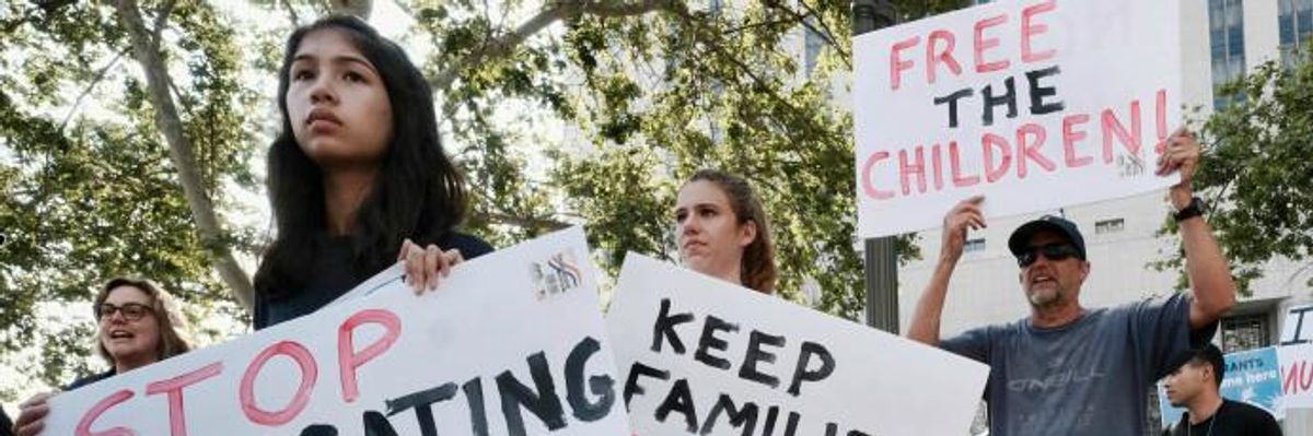 'Should Send Chills Down the Spine of Anyone With a Conscience': Trump Reportedly Considered Detaining Kids at Guantanamo