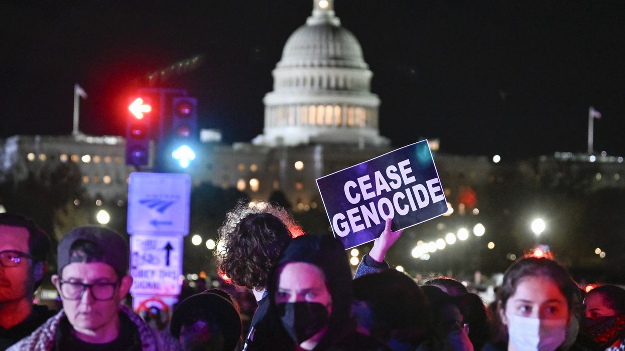 Protesters demand Gaza cease-fire