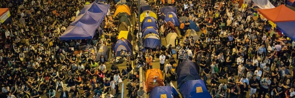 Pro-Democracy Protesters in Hong Kong Undeterred Amid Police Crackdown