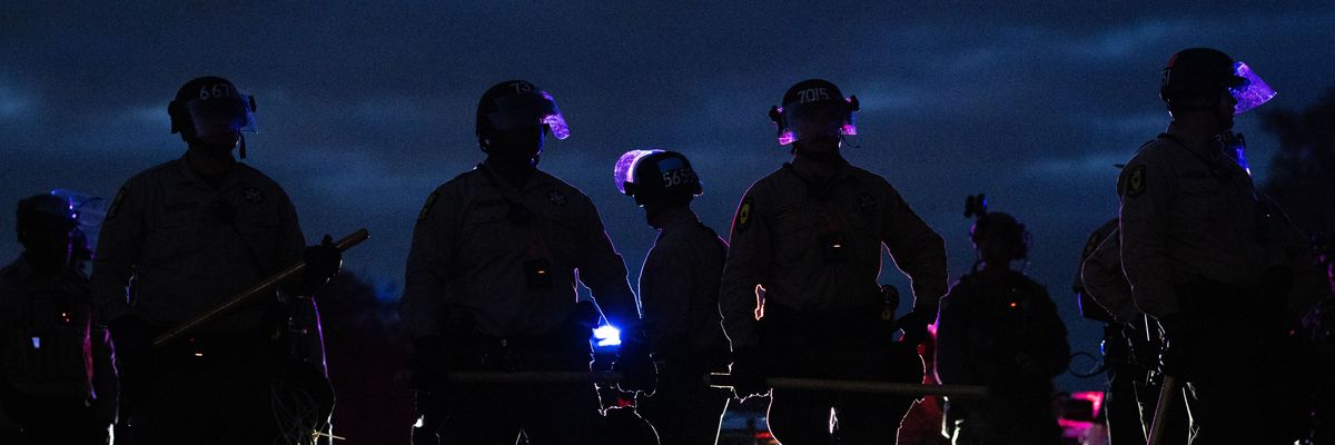 Protesters Demonstrate Outside Of Chicago-Area ICE Facility