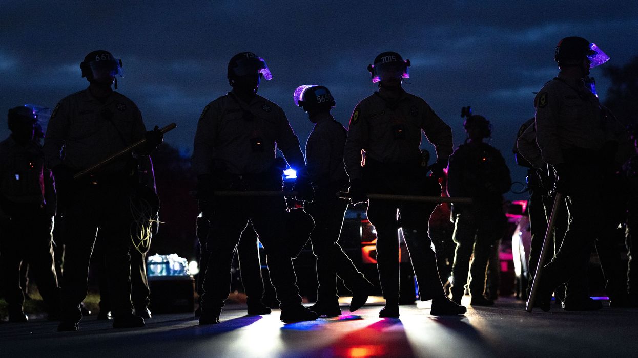 Protesters Demonstrate Outside Of Chicago-Area ICE Facility